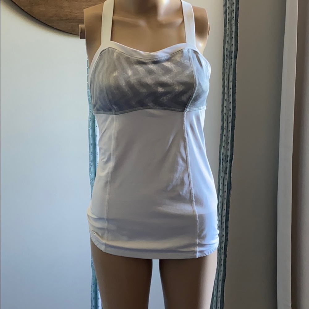Lululemon Crossback tank top w/ adjustable straps